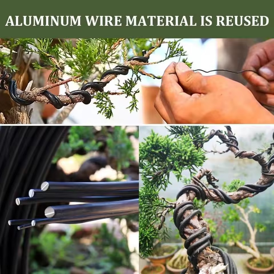 Bonsai Garden Accessories - 식물 모양 만들기 정원용품 1/1.5/2/2.5/3/3.5mm 분재