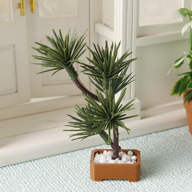 1Pcs 마이크로 조경 정원 분재 장식품 1/12 인형 - Bonsai Garden Ornaments 리뷰 및 가격