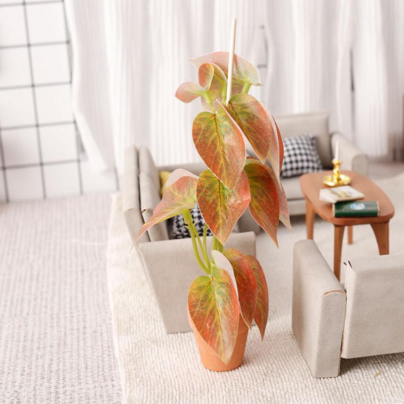 1/12 인형집 시뮬레이션 녹색 식물 분재 모델 인형집 - Bonsai Garden Ornaments 리뷰 및 가격