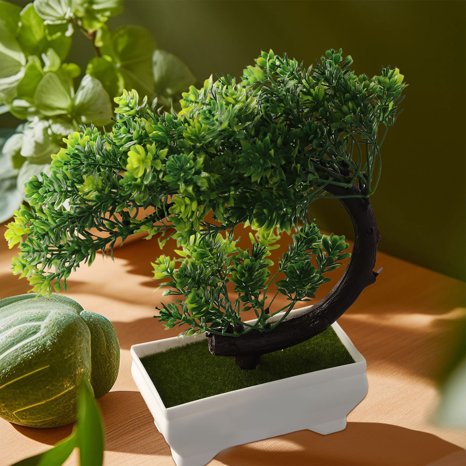 실내 정원 스타일 장식용 플라스틱 화분 분재 장식품은  - Bonsai Garden Indoor 리뷰 및 가격