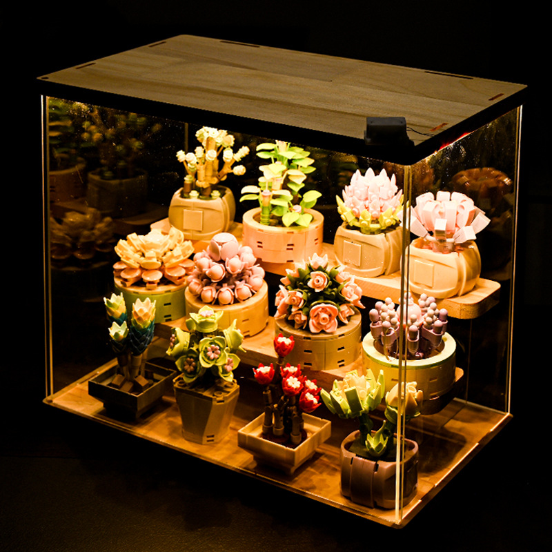 DIY MOC 화분에 심은 식물 다육 식물 선인장 안개 - Bonsai Garden Lego Set 리뷰 및 가격