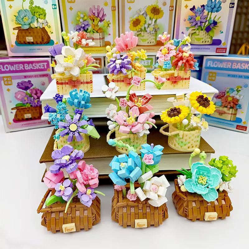 DIY 화분 장미 해바라기 식물 다육식물 분재 정원 로 - Bonsai Garden Lego Set 리뷰 및 가격