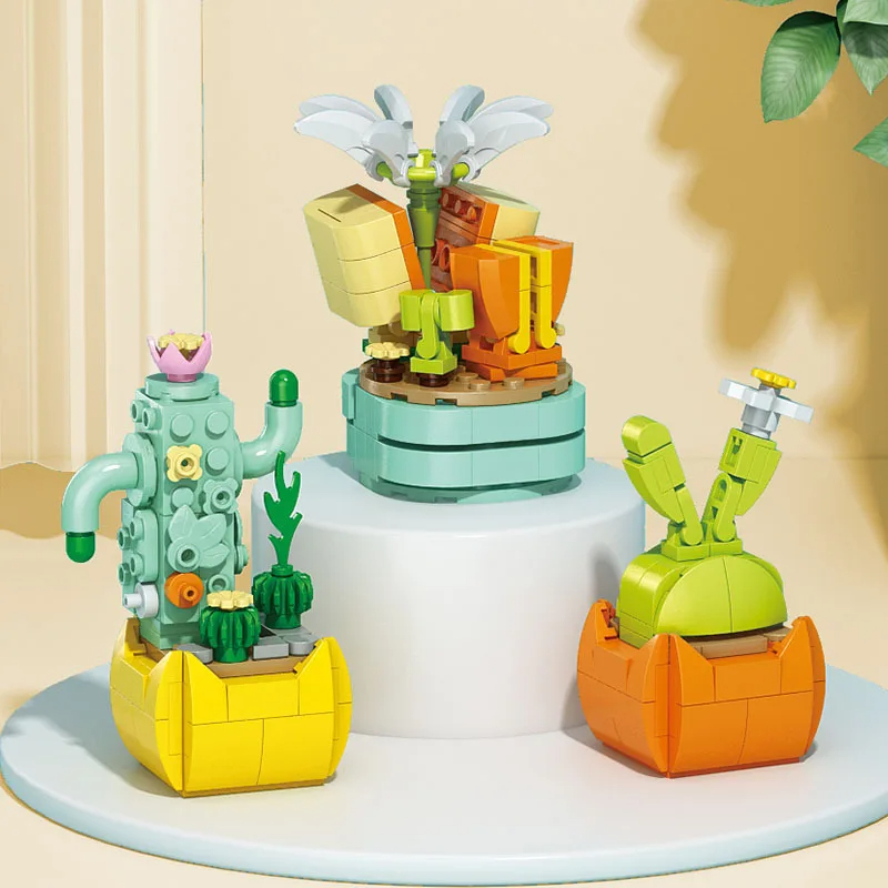 꽃 다육 식물 빌딩 블록, 영원한 분재 나무 정원, 로 - Bonsai Garden Lego Set 리뷰 및 가격