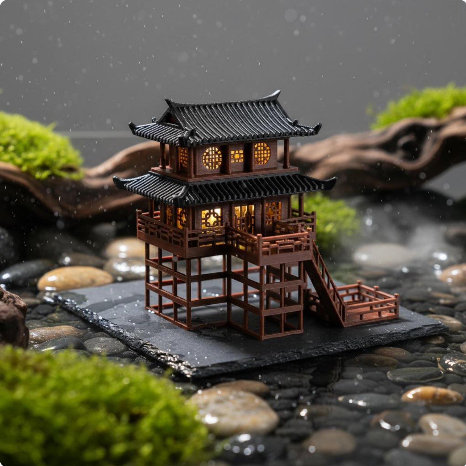 분재집 탁상용 플라스틱 탑 미니 마이크로 풍경 일본 정 - Bonsai Garden Usa 리뷰 및 가격